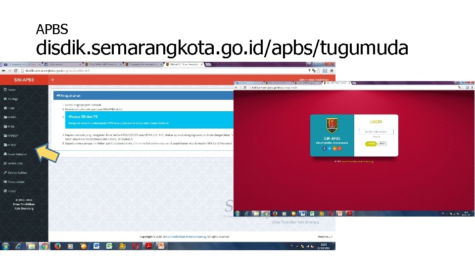APBS disdik. semarangkota. go. id/apbs/tugumuda 