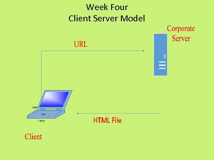 Week Four Client Server Model 
