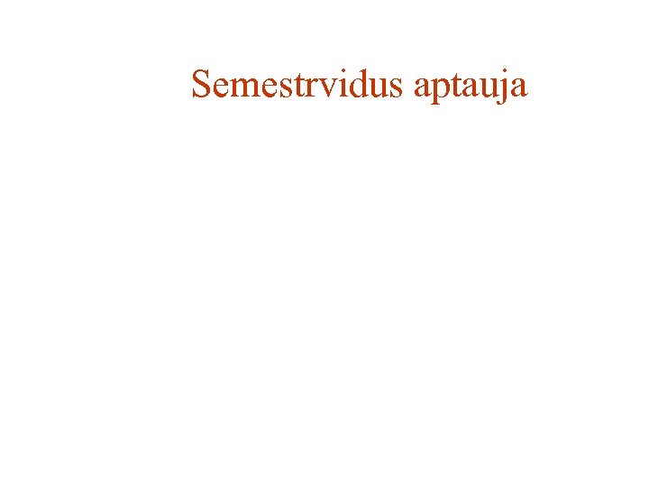 Semestrvidus aptauja 