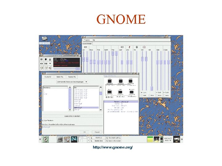 GNOME http: //www. gnome. org/ 