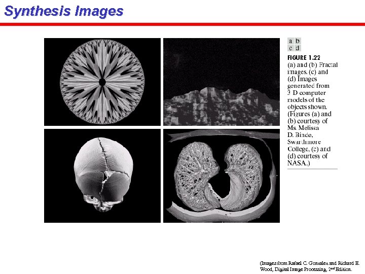 Synthesis Images (Images from Rafael C. Gonzalez and Richard E. Wood, Digital Image Processing,