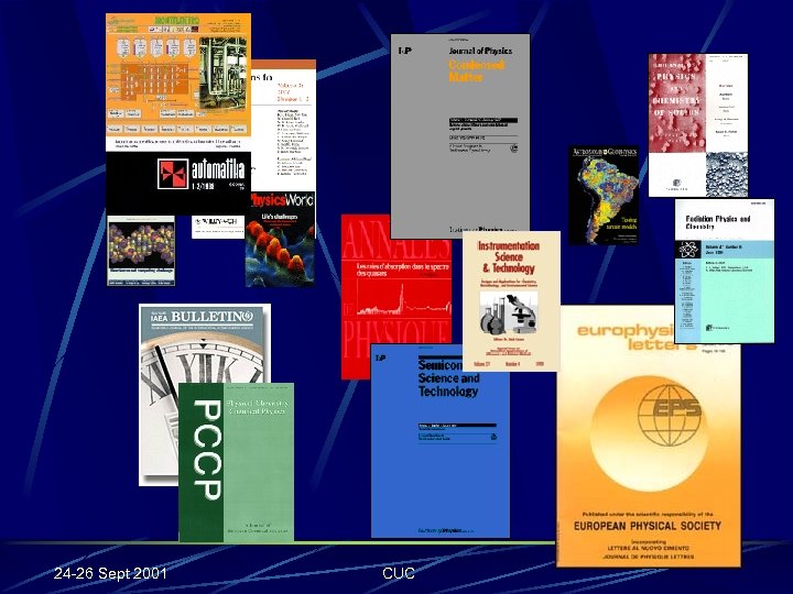 24 -26 Sept 2001 CUC 