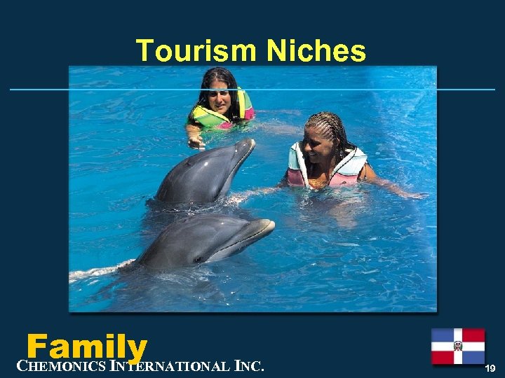 Tourism Niches Family CHEMONICS INTERNATIONAL INC. 19 