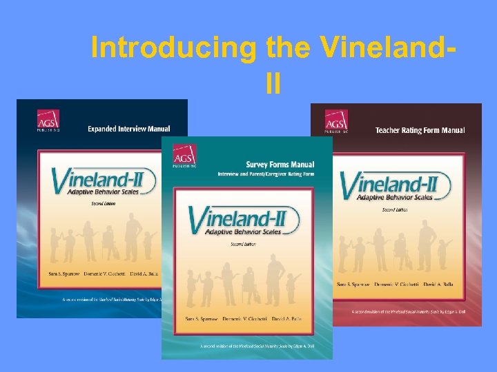 Introducing the Vineland. II 