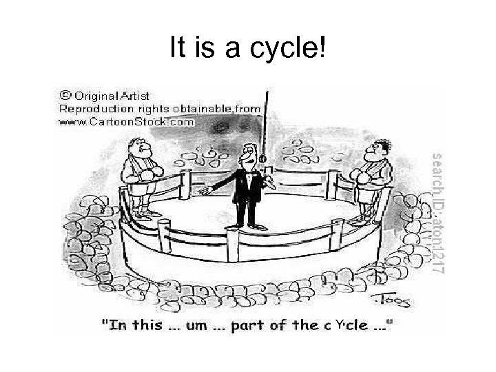 It is a cycle! Y 