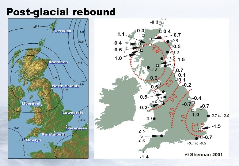 Post-glacial rebound 