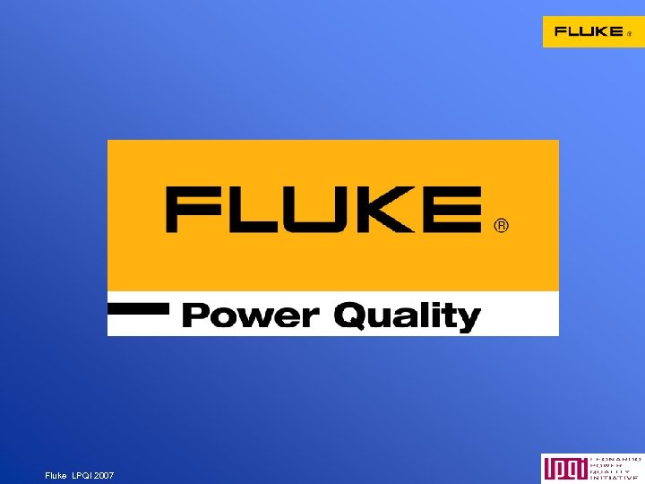 Fluke LPQI 2007 1 