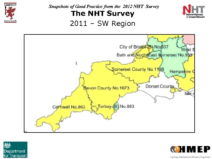 Snapshots of Good Practice from the 2012 NHT Survey The NHT Survey 2011 –