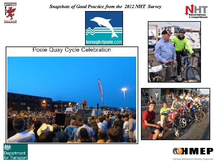 Snapshots of Good Practice from the 2012 NHT Survey 
