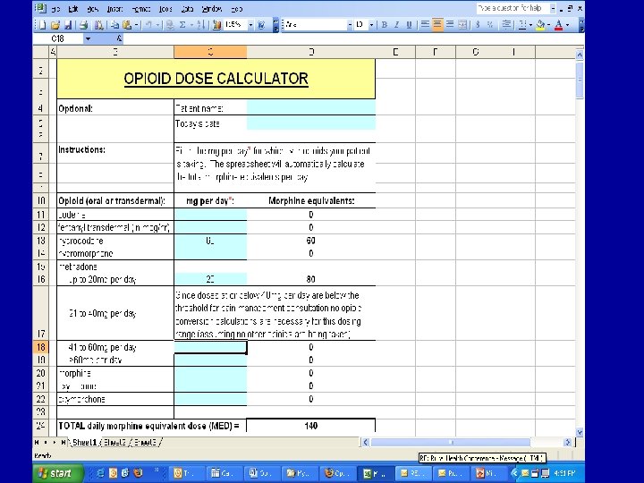 Opioid Dosing Guidelines 