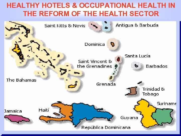 Pan American Health Organization HEALTHY HOTELS & OCCUPATIONAL HEALTH IN THE REFORM OF THE