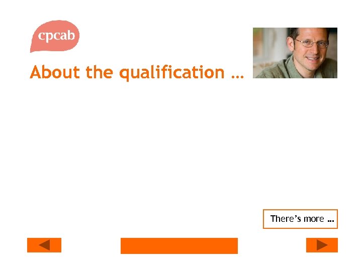 About the qualification … There’s more … 