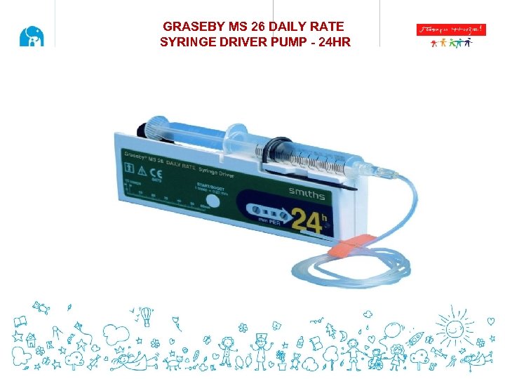 GRASEBY MS 26 DAILY RATE SYRINGE DRIVER PUMP - 24 HR 