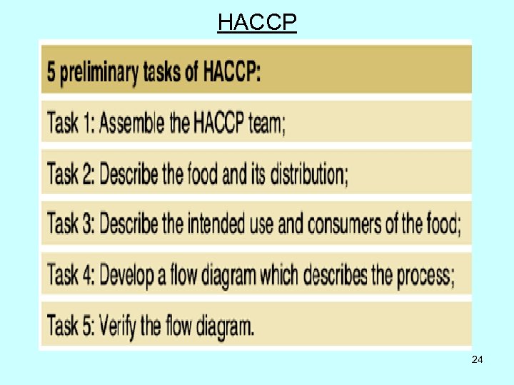HACCP 24 