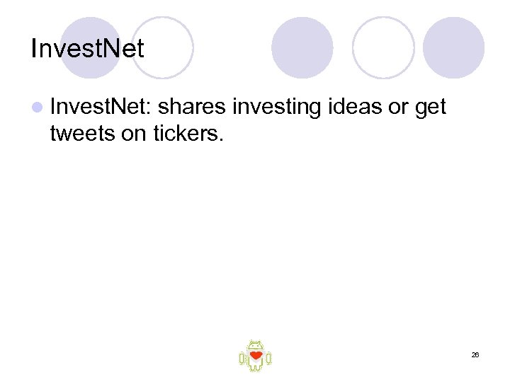 Invest. Net l Invest. Net: shares investing ideas or get tweets on tickers. 26