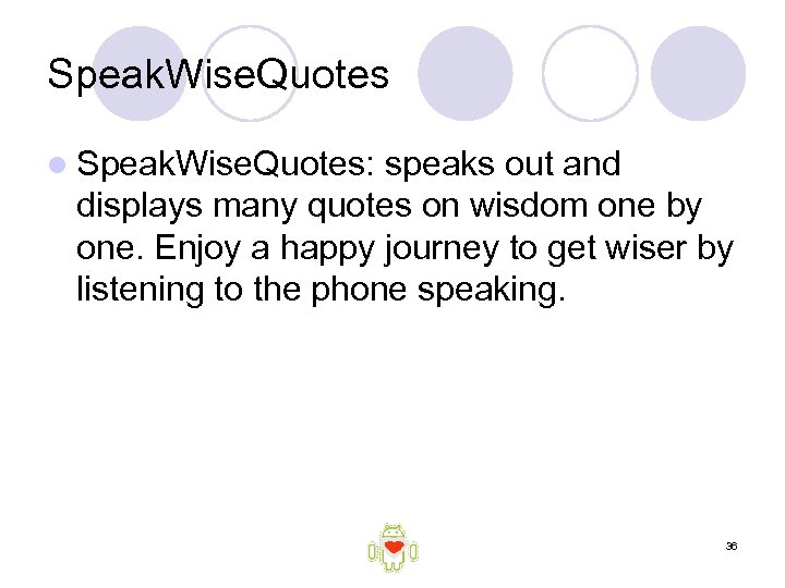 Speak. Wise. Quotes l Speak. Wise. Quotes: speaks out and displays many quotes on