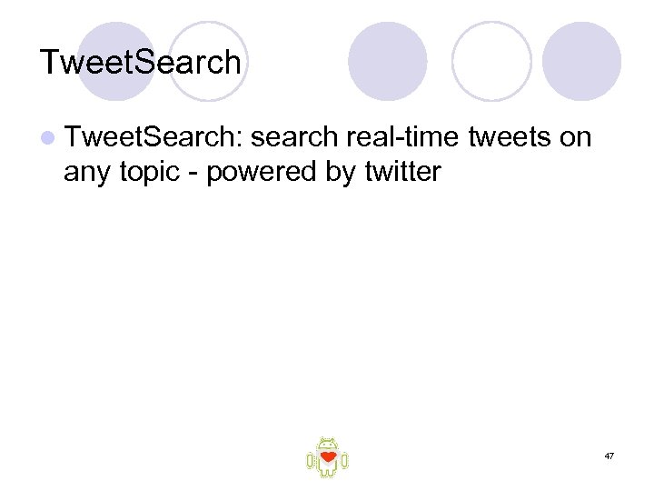 Tweet. Search l Tweet. Search: search real-time tweets on any topic - powered by