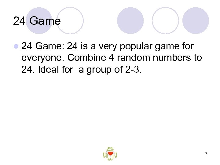 24 Game l 24 Game: 24 is a very popular game for everyone. Combine