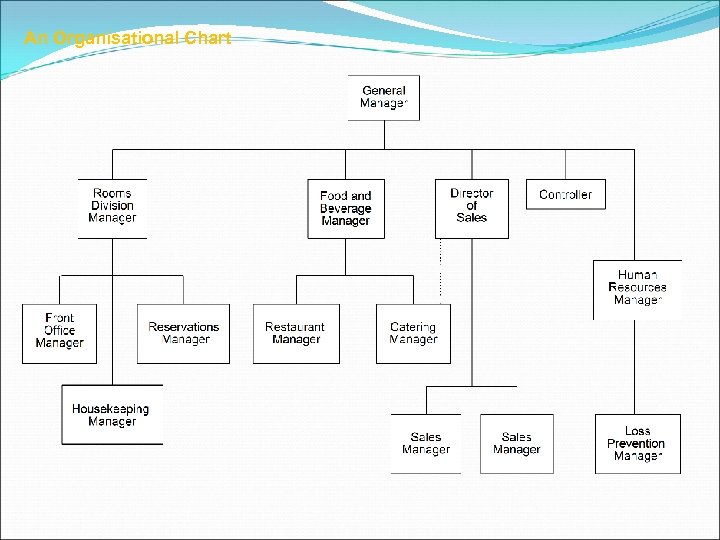 An Organisational Chart 