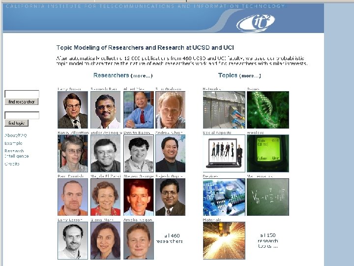 n. Data Mining Lectures Text Mining and Topic Models © Padhraic Smyth, UC Irvine