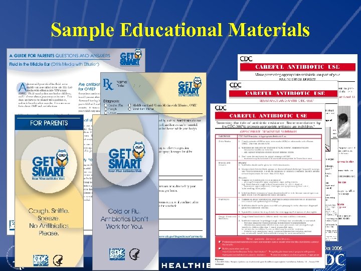 Sample Educational Materials 16 Oct 2006 
