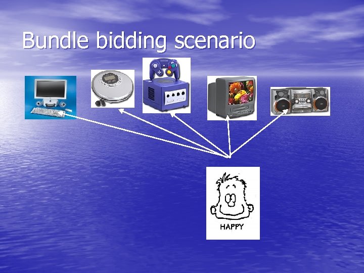Bundle bidding scenario 