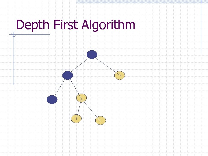 Depth First Algorithm 
