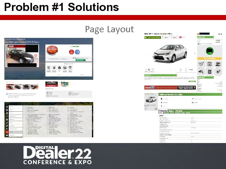 Problem #1 Solutions Page Layout 