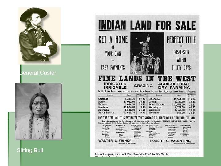 General Custer Sitting Bull 