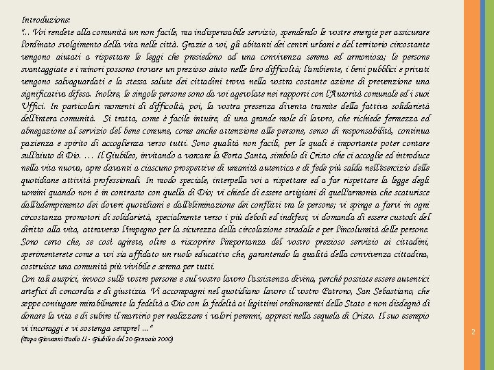 Introduzione: 