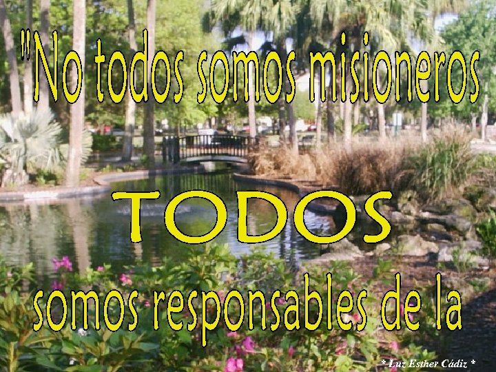 * Luz Esther Cádiz * 