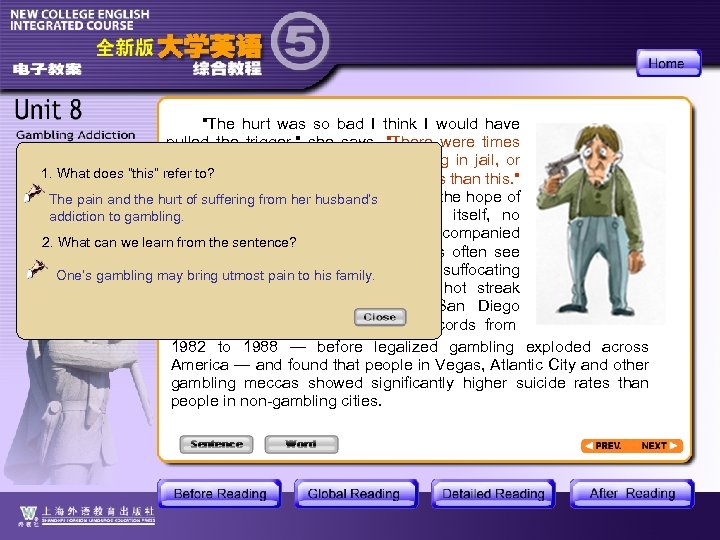  "The hurt was so bad I think I would have pulled the trigger,