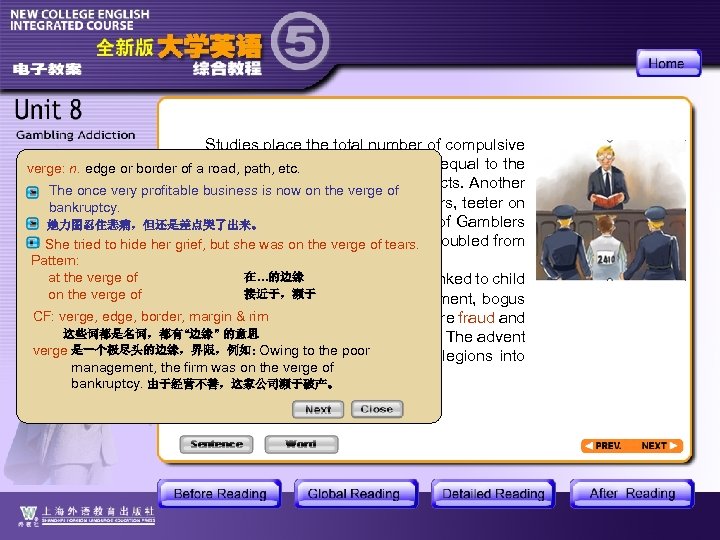 Studies place the total number of compulsive gamblers at about 4. 4 million, about