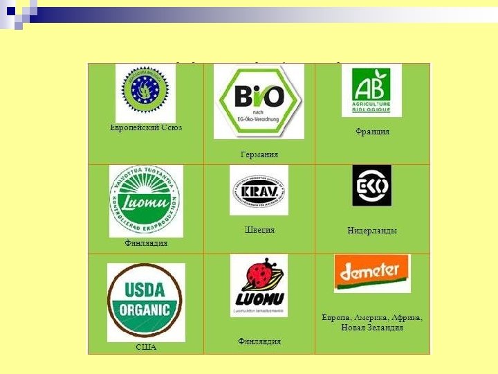 Производители органической продукции. Проблемы органической продукции. Органическая продукция ЕС. Логотипы органической продукции в России разных странах.