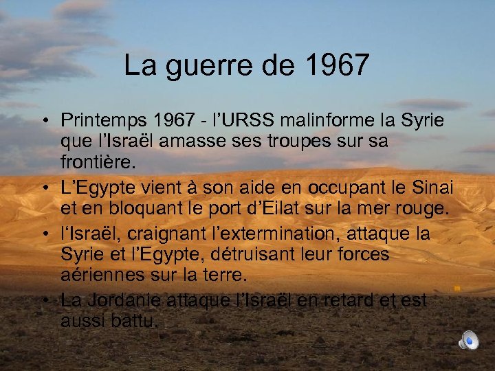 La guerre de 1967 • Printemps 1967 - l’URSS malinforme la Syrie que l’Israël
