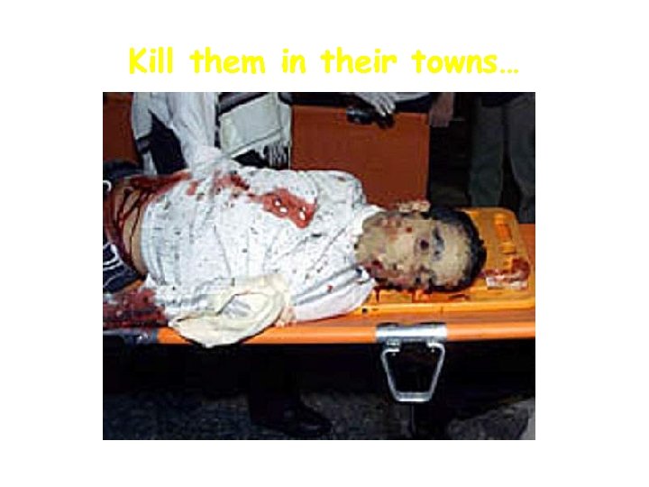 Kill them in their towns… December 1 2001 Suicide bombing at the Ben Yehuda