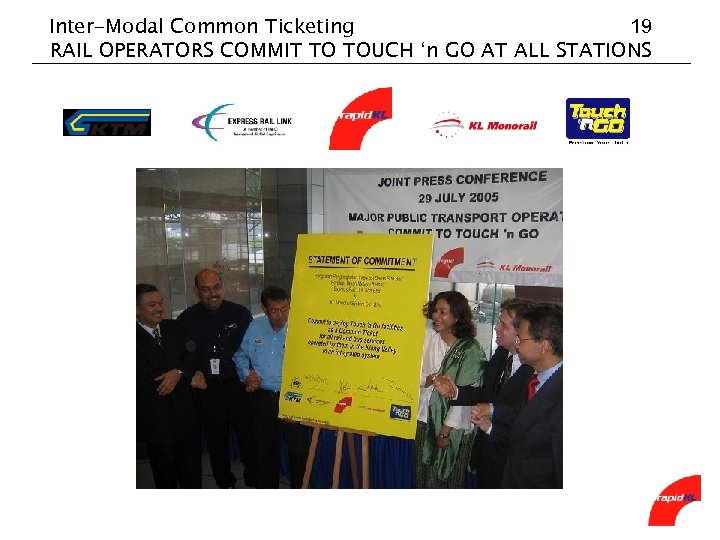 Integration Of Kuala Lumpur S Public Transport Presentation By