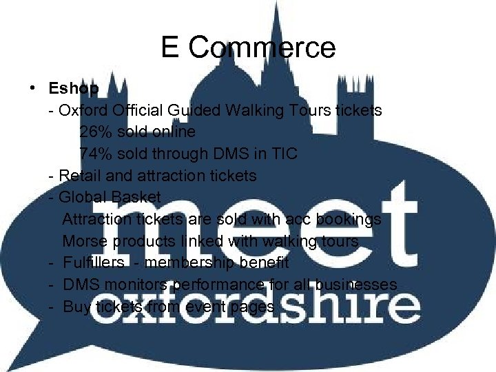 E Commerce • Eshop - Oxford Official Guided Walking Tours tickets 26% sold online