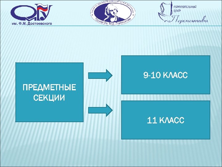 9 -10 КЛАСС ПРЕДМЕТНЫЕ СЕКЦИИ 11 КЛАСС 