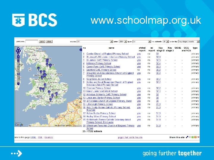 www. schoolmap. org. uk 