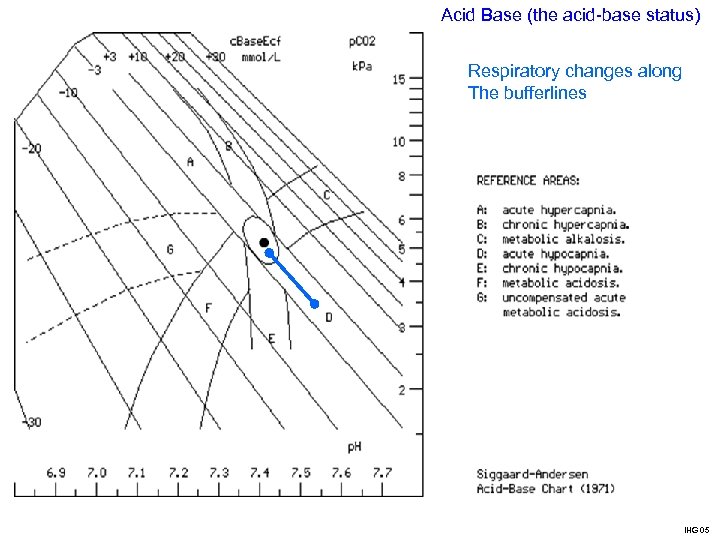 Acid Base (the acid-base status) Respiratory changes along The bufferlines IHG 05 