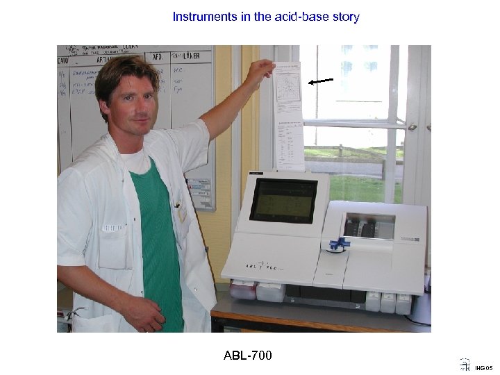 Instruments in the acid-base story ABL-700 IHG 05 