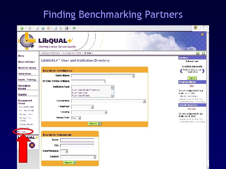 Finding Benchmarking Partners 