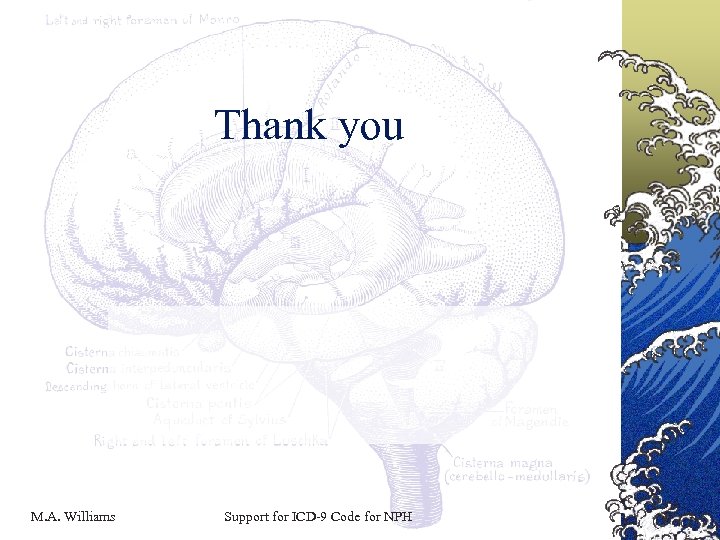 Thank you M. A. Williams Support for ICD-9 Code for NPH 