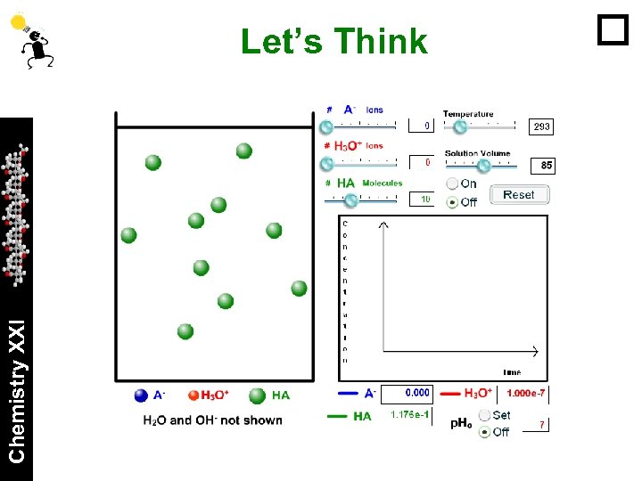 Chemistry XXI Let’s Think 