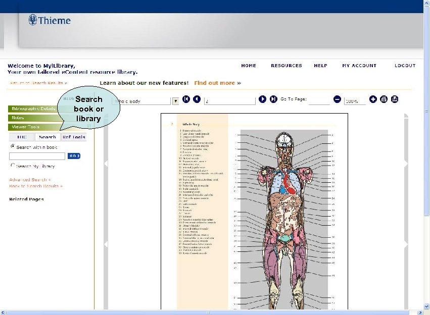 Search book or library 
