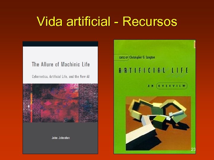 Vida artificial - Recursos 23 