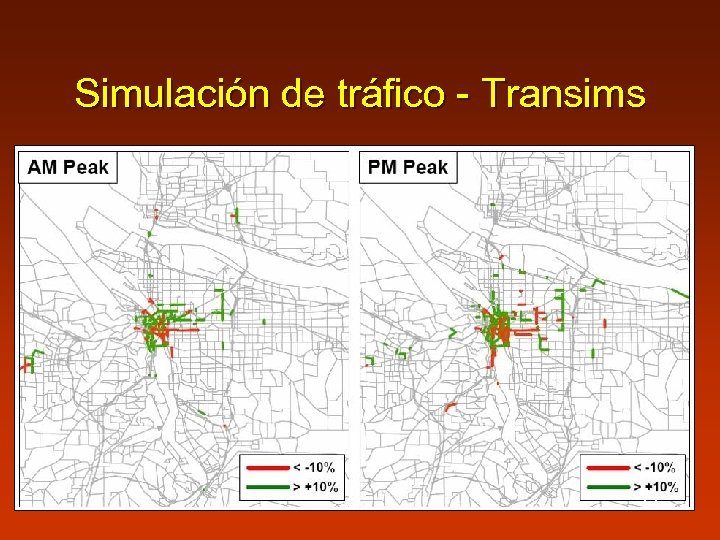 Simulación de tráfico - Transims 54 