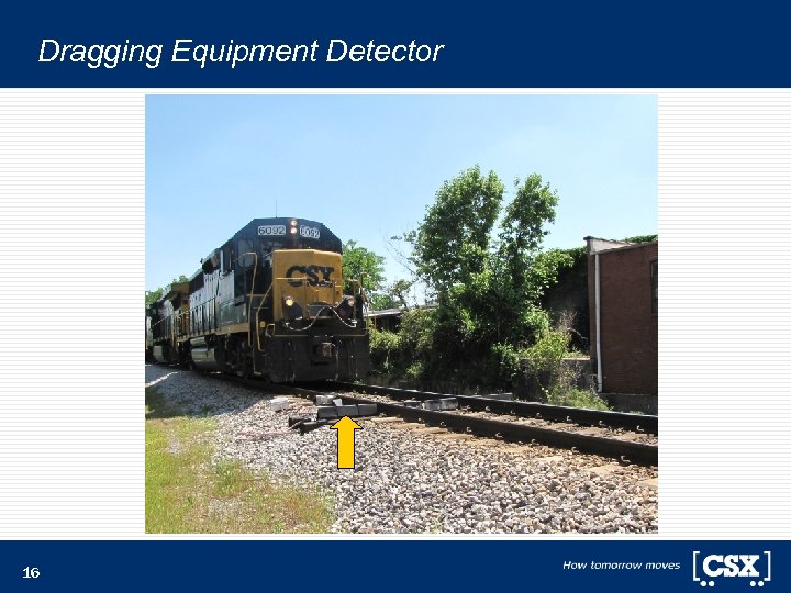 Dragging Equipment Detector 16 
