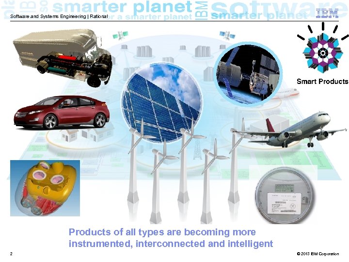 Software and Systems Engineering | Rational Products of all types are becoming more instrumented,